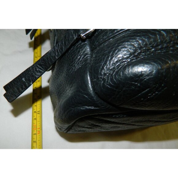 Marc Jacobs Black Leather Backpack Multi Zipper Shoulder Purse Soft Leather 8134 main image 13